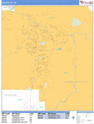 Carson City Digital Map Basic Style
